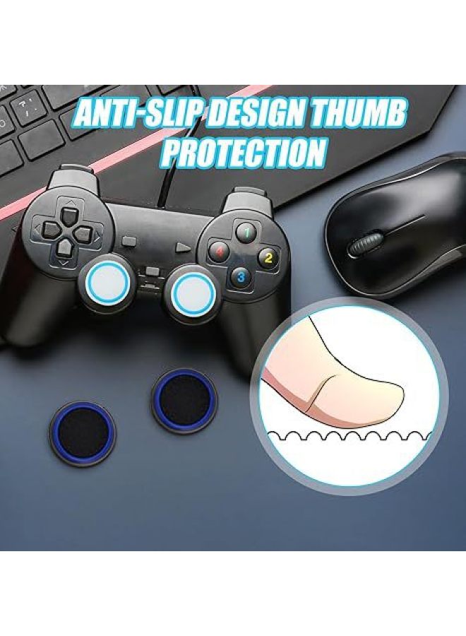 Supply PS4 Rocker Cap PS5 Silicone Cap Xbox Handle Rocker Cap Various Colors 3D Handle Protective Cover-Product Color:White  - Image 3