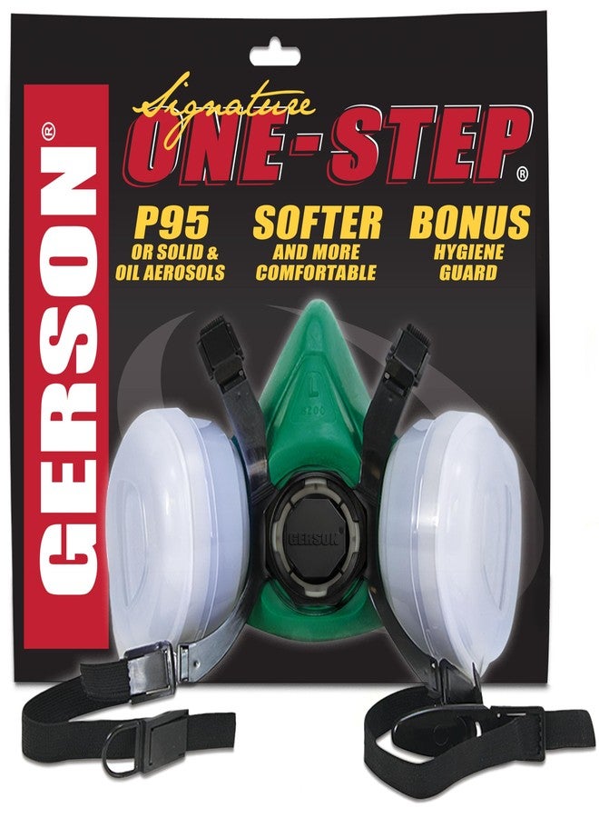 GERSON NIOSH 8311 One Step Disposable Half Mask Respirator Large - Image 1