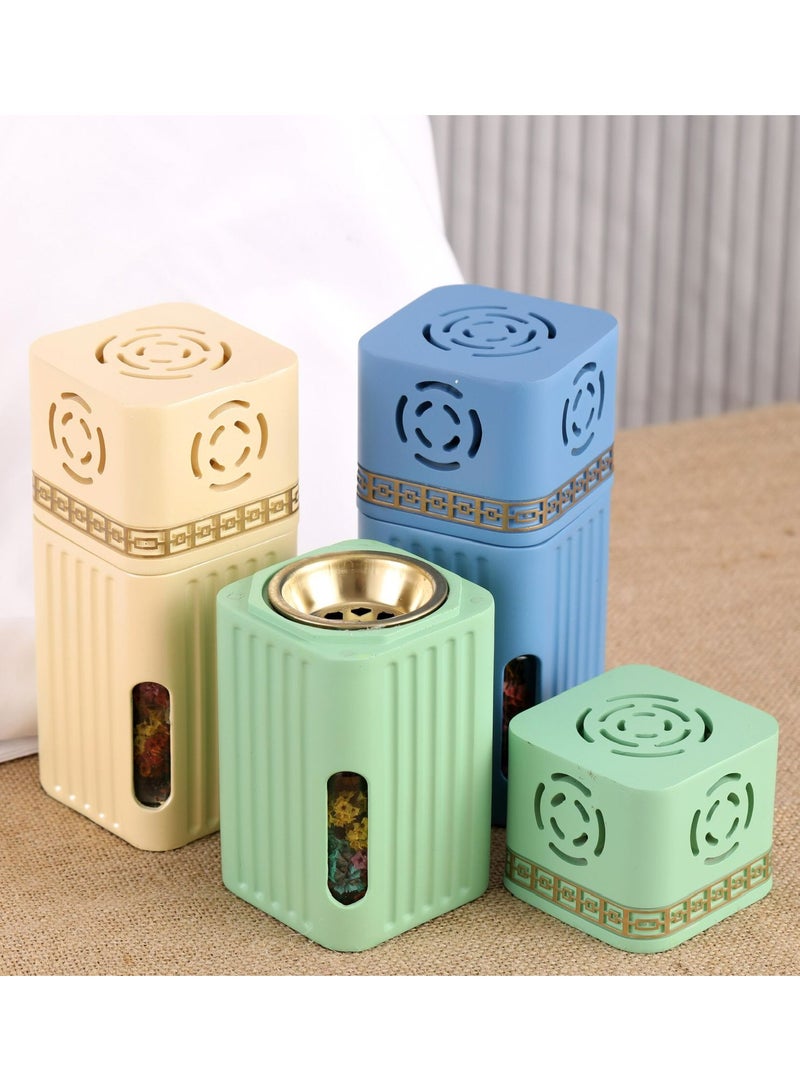 Damanhoor Bakhoor Burner Blend of Elegance and Functionality Perfect for Weddings Homes Offices Serene Spaces like Studies Spas and Yoga Rooms Enhance Any Environment Captivating Design and Soothing Fragrances  - Image 2