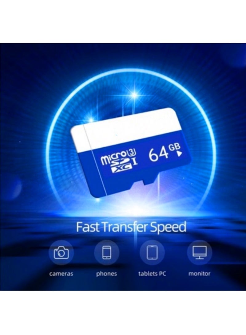 CHAPPELINE Micro SD Card 64GB, High Speed Memory Card with Micro SD Adapter - Black - Image 4