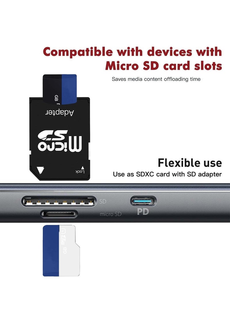 CHAPPELINE Micro SD Card 64GB, High Speed Memory Card with Micro SD Adapter - Black - Image 3