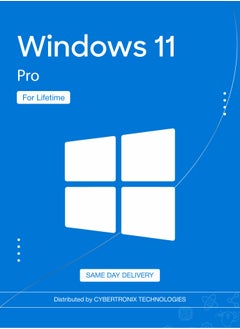 Windows Windows 11 Pro (32 & 64-bit) for Lifetime | Digital License | SAME DAY DELIVERY 