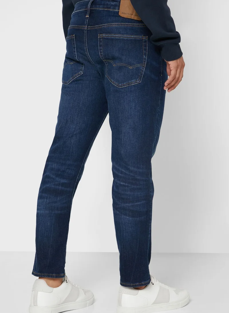 American Eagle Distressed Slim Fit Jeans