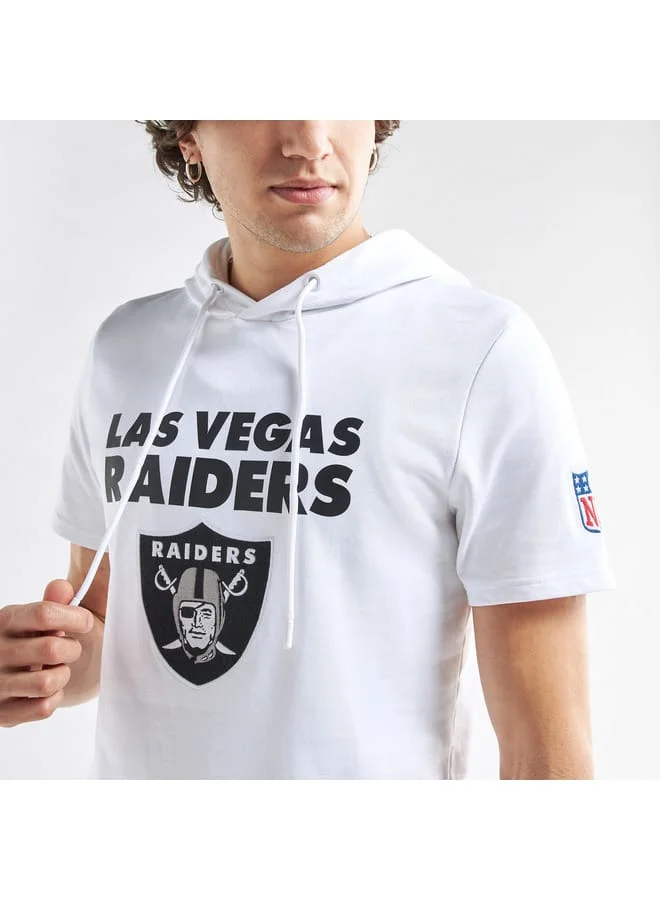 Splash FAV Las Vegas Raiders Print  NFL League Hooded T-shirt