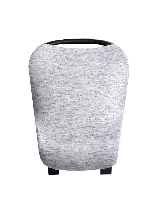 Copper Pearl Multi-Use Cover: Car Seat Covers, Nursing Cover, and Stroller Cover for Sun - Stretchy Fabric, All-Season Use, Stylish Designs, Easy Access for Moms - Asher - Image 1