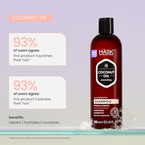 Hask Monoi Coconut Oil Nourishing Shampoo, 12 Ounce - Image 5