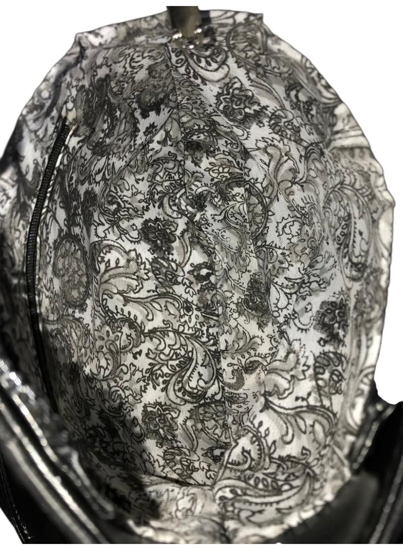 شنطة جلد حريمي كروس + هاند بسوستة واحدة – تصميم عصري عملي للاستخدام اليومي - Image 5