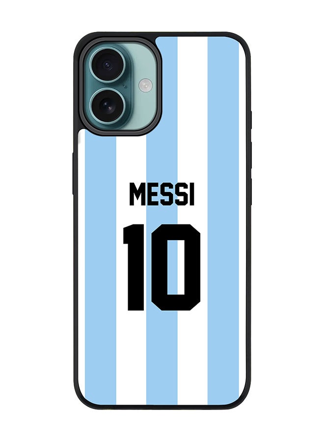 Stylizedd For iPhone 16 Plus Case [Compatible with MagSafe] Slim Magnetic cover Phone Case iPhone 16 Plus -Football - Argentina  Messi - Image 1