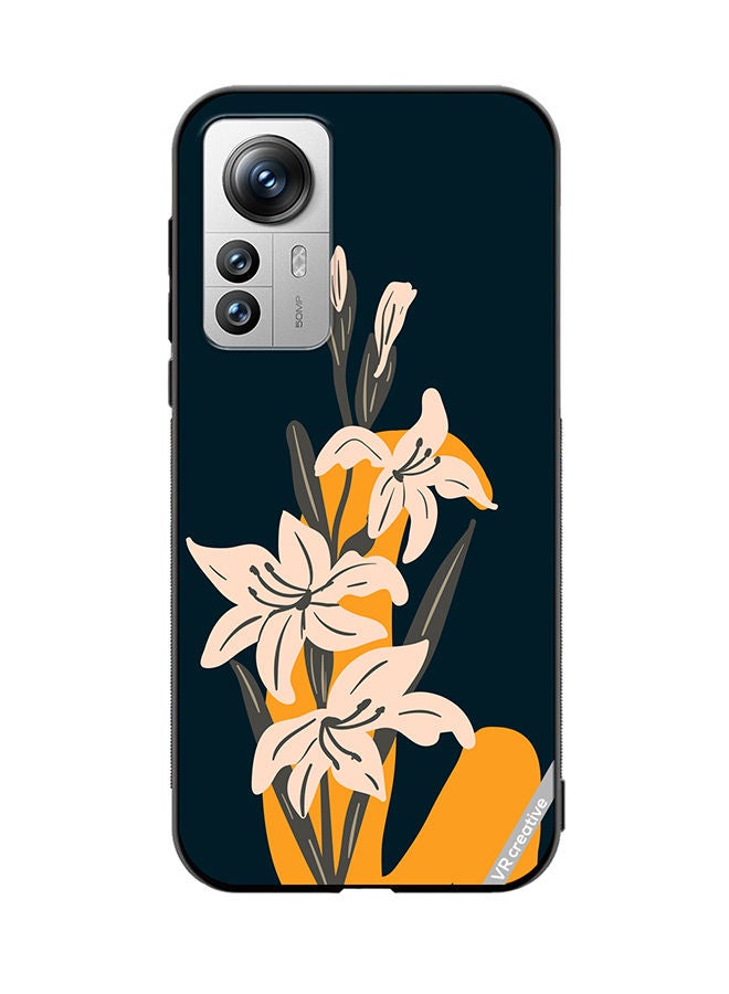 VR CREATIVE Protective Case Cover For Xiaomi 12X Alphabet G Design Multicolour - Image 1