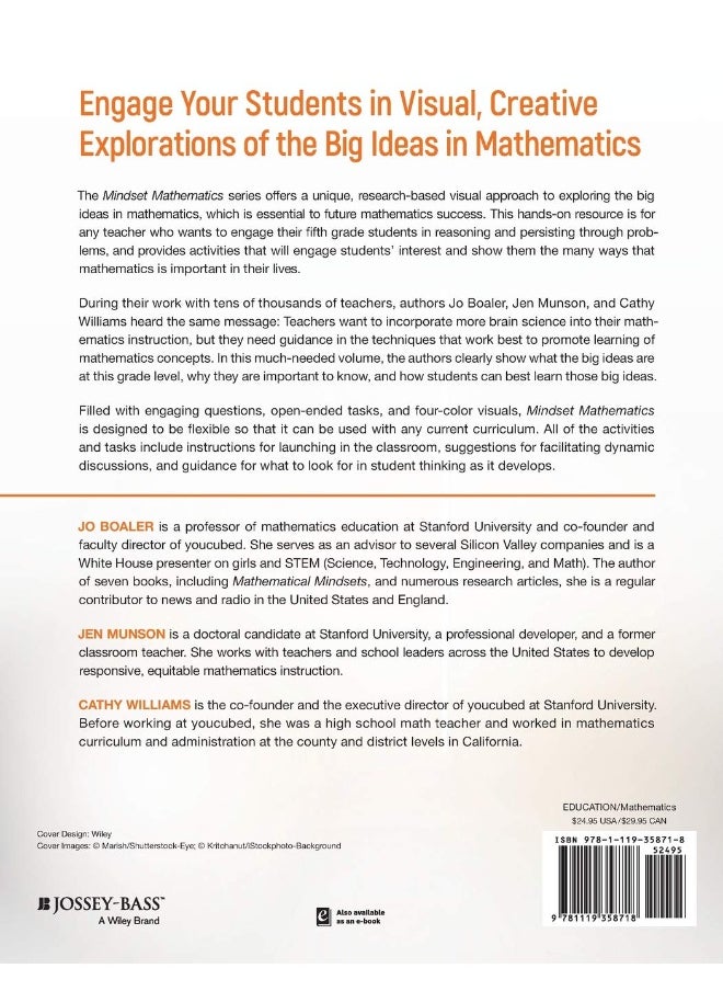 Mindset Mathematics: Visualizing and Investigating Big Ideas, Grade 5  - Image 2