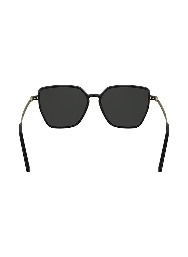 LACOSTE نظارات شمسية لاكوست كاملة الإطار L6062S 5615 (001) سوداء - Image 3