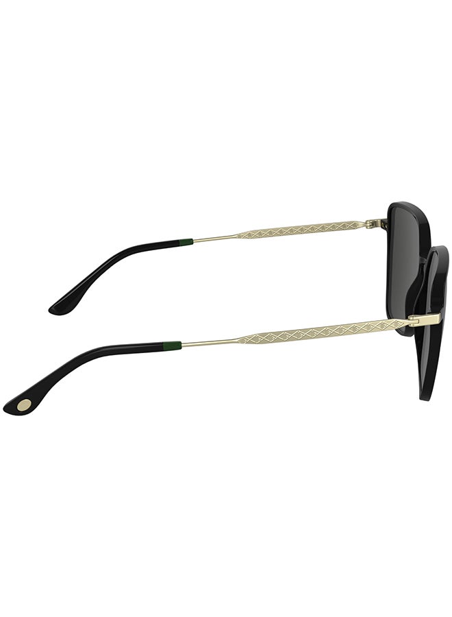 LACOSTE نظارات شمسية لاكوست كاملة الإطار L6062S 5615 (001) سوداء - Image 5