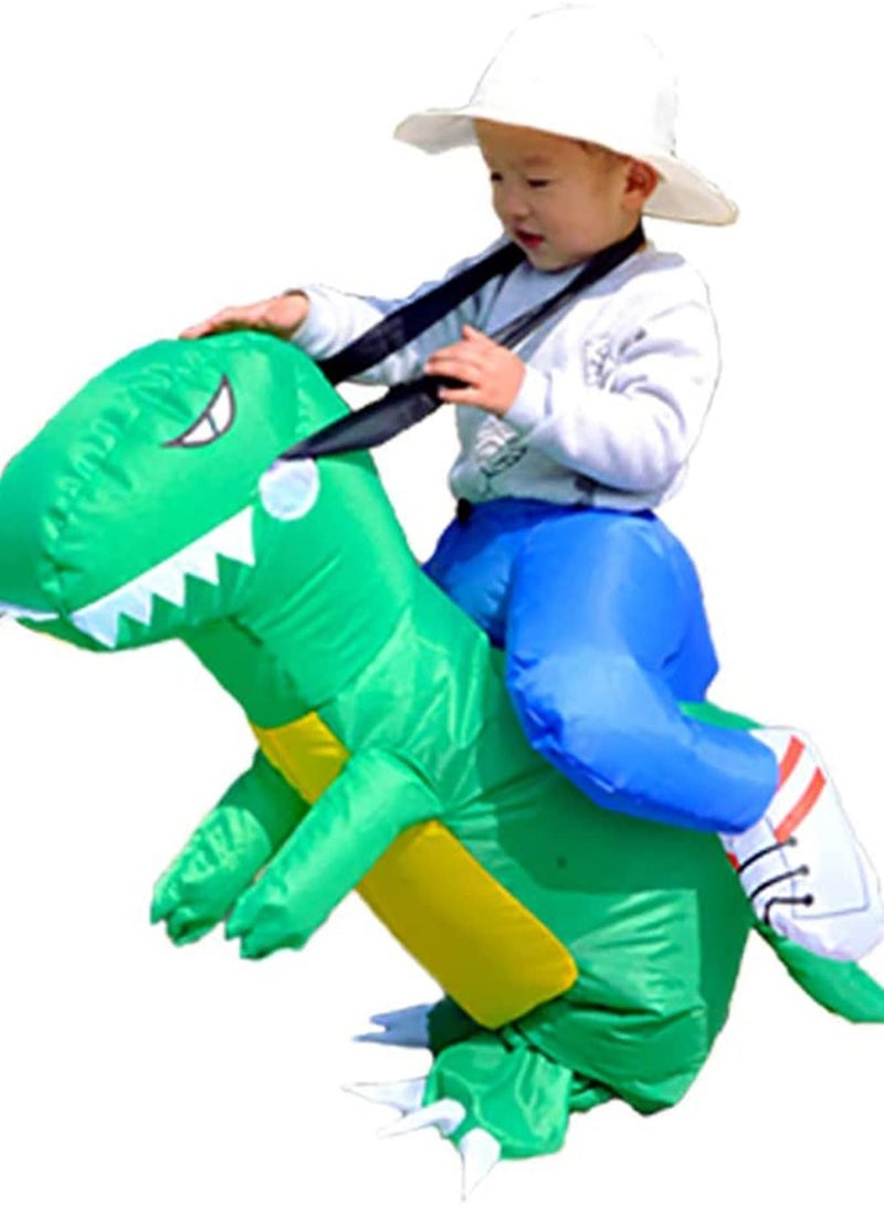 for Inflatable Dinosaur T-Rex Blow Up Costume Suit Dino Rider for Fancy Dress Party Events - Toddler Size - Image 4