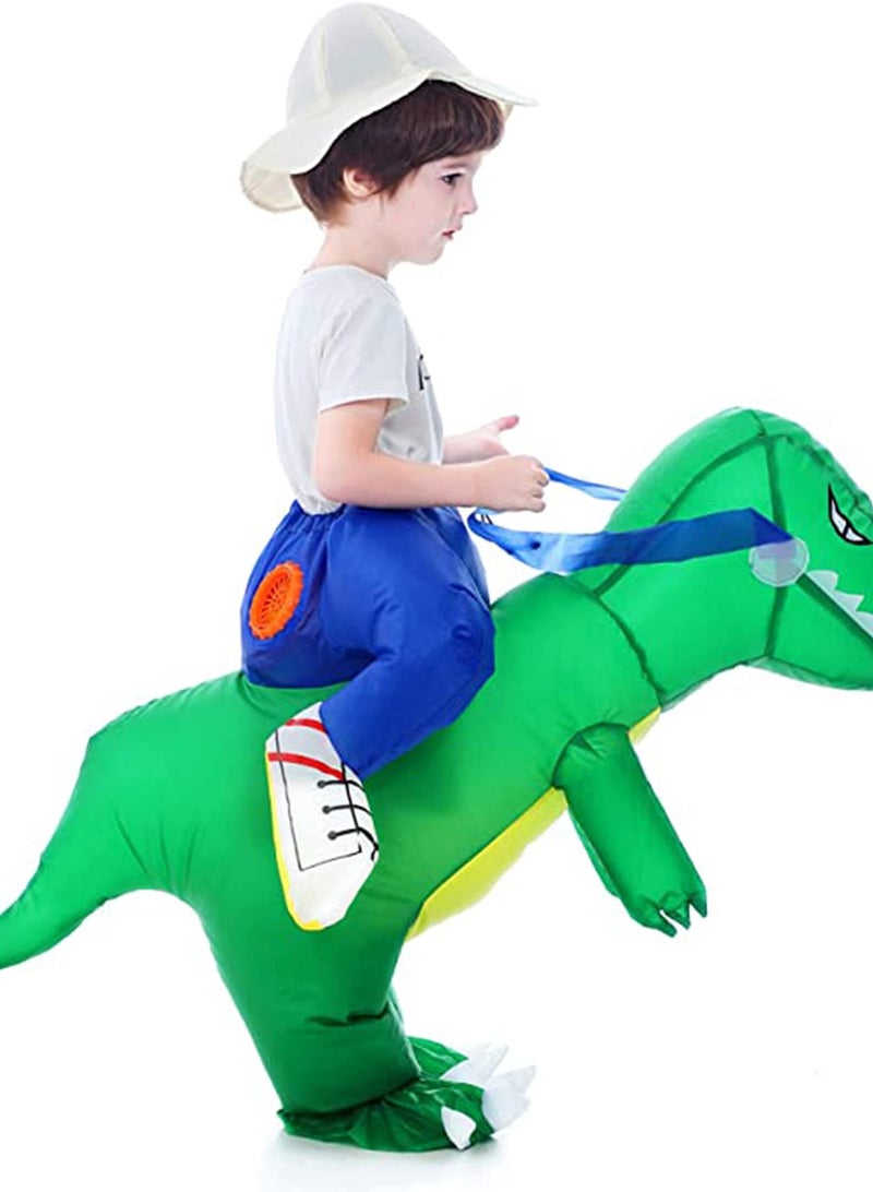 for Inflatable Dinosaur T-Rex Blow Up Costume Suit Dino Rider for Fancy Dress Party Events - Toddler Size - Image 5