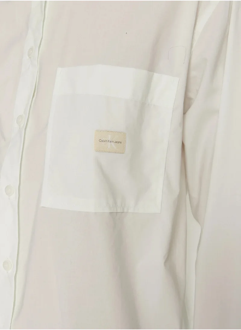 Calvin Klein Jeans Woven Label Relaxed Shirt