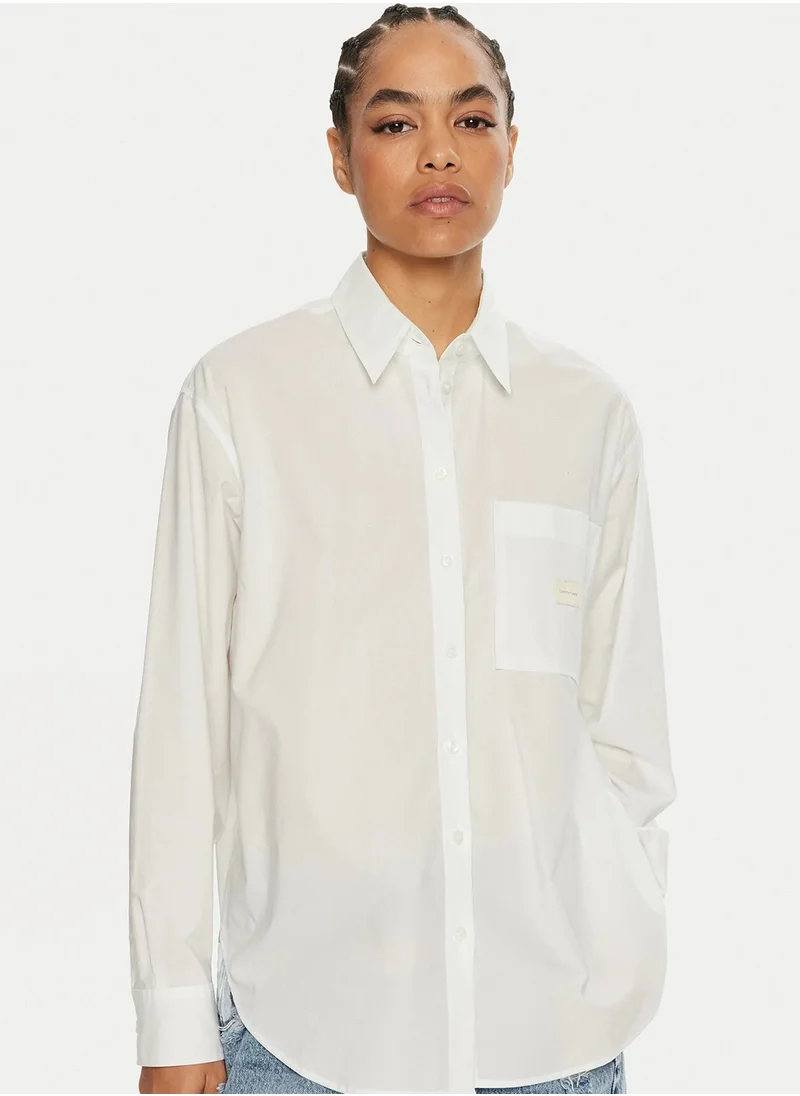 Calvin Klein Jeans Woven Label Relaxed Shirt