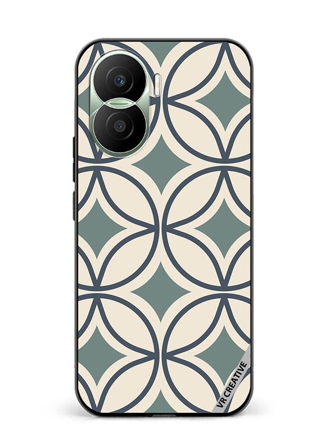VR CREATIVE Protective Case Cover For Honor Play7T Pro Asian Icon Design Multicolour - Image 1