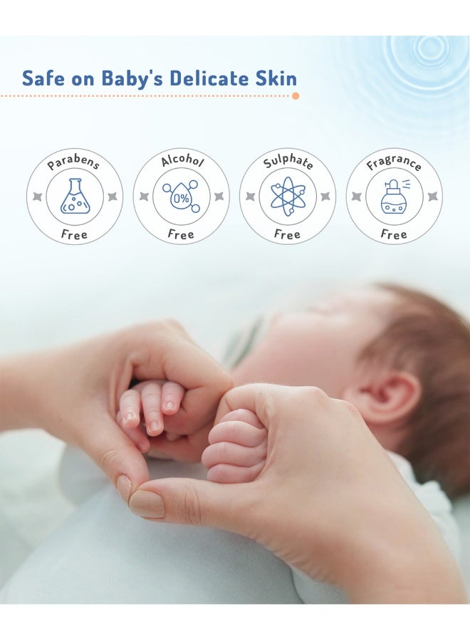 Bonfino مناديل أطفال مائية 99.9% - 60 قطعة - Image 5