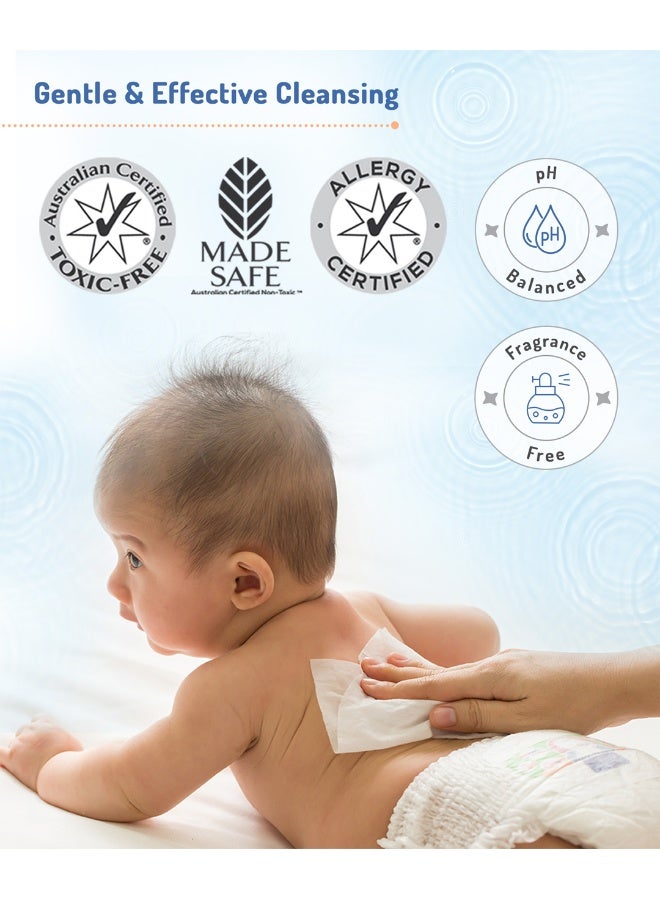 Bonfino مناديل أطفال مائية 99.9% - 60 قطعة - Image 2