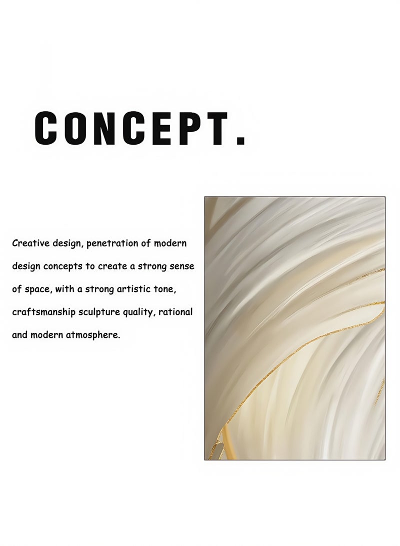 White Feather Wall Light,Mid Century Elegant Creative Style Resin Feather Wall statue sculpture Hanging Wall Art Decor for Bedroom Living Room Hallway Foyer - Image 5