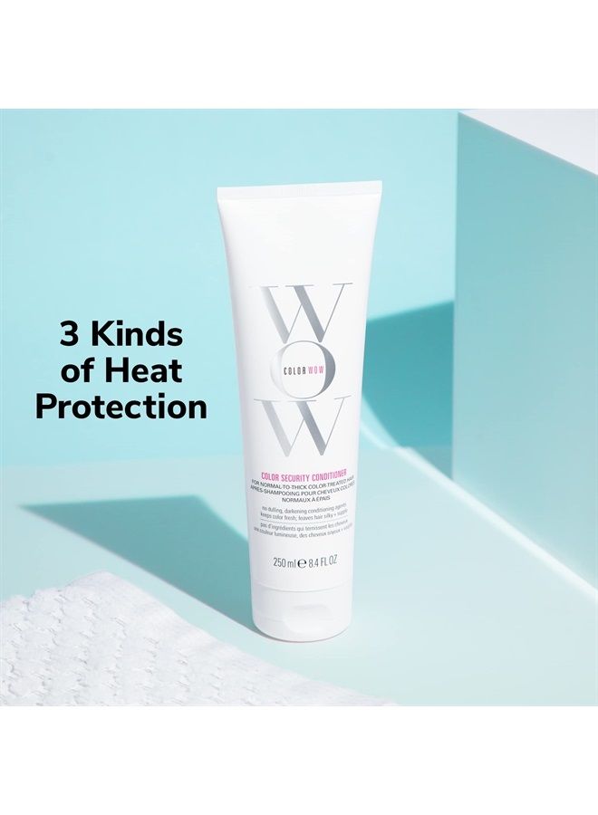 Color Wow Color Security Conditioner Normal to Thick – Rich hydration for thick, coarse, curly hair; detangles, nourishes + adds shine with Avocado Oil; color safe; heat protection - Image 2