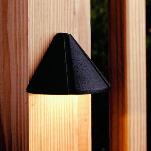Kichler 15065BKT Six Groove Deck 1-Light 12V, Textured Black - Image 2