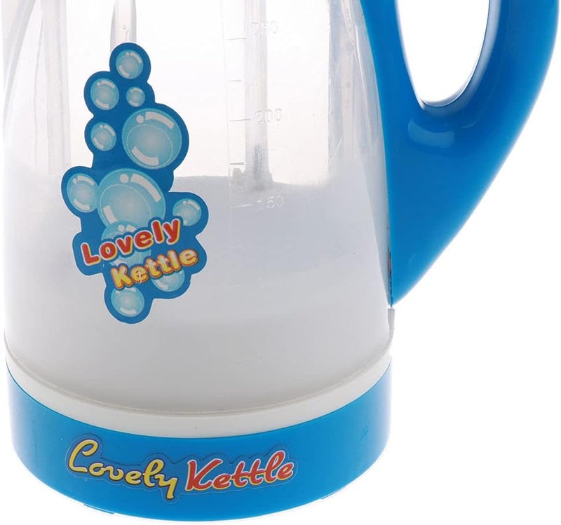 klarako Kids Children Mini Kitchen Appliance Toys with Light and Sound  Blue Kettle - Image 4