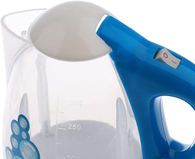 klarako Kids Children Mini Kitchen Appliance Toys with Light and Sound  Blue Kettle - Image 3