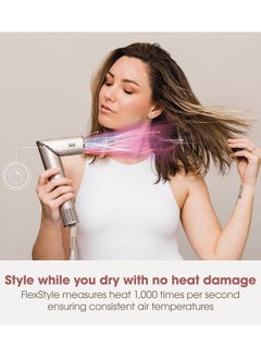 Tornado Keratiner Air Styling & Drying System, 5 in 1 Hair Dryer Curly Brush & Multi-Styler with Auto-Wrap Curlers, Paddle Brush, Oval Brush, Concentrator Attachment  - Image 3