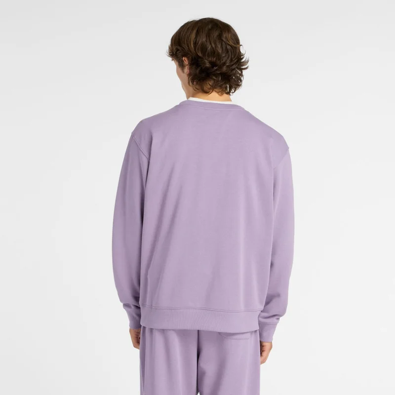 New Balance Candied Violet Sport Essentials French Terry Crew for Men | Best Price UAE