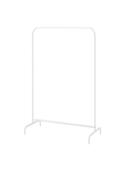 Clothes rack white 99x152 cm