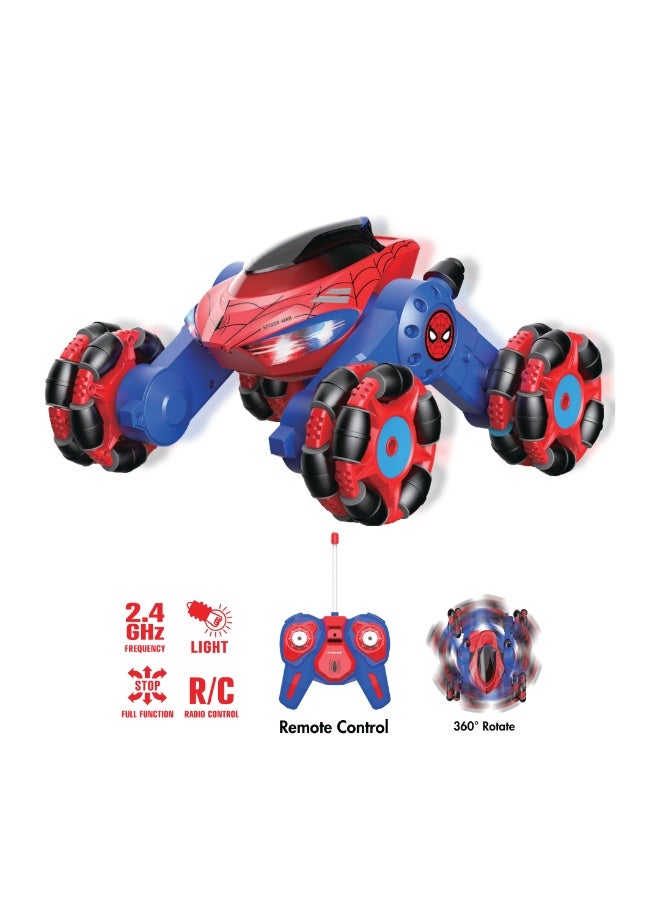 Marvel Spiderman Drift vehicle| Skidding Drift | 2.4 GHz Frequency | 360 Degree Rotate | Remote Control Radio Control |Age 3+ - Image 3