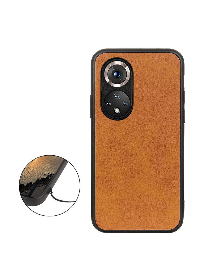 S-TOP Case For Honor 50 Pro Accurate Hole Two-color Calf Texture Shockproof Case - Image 2