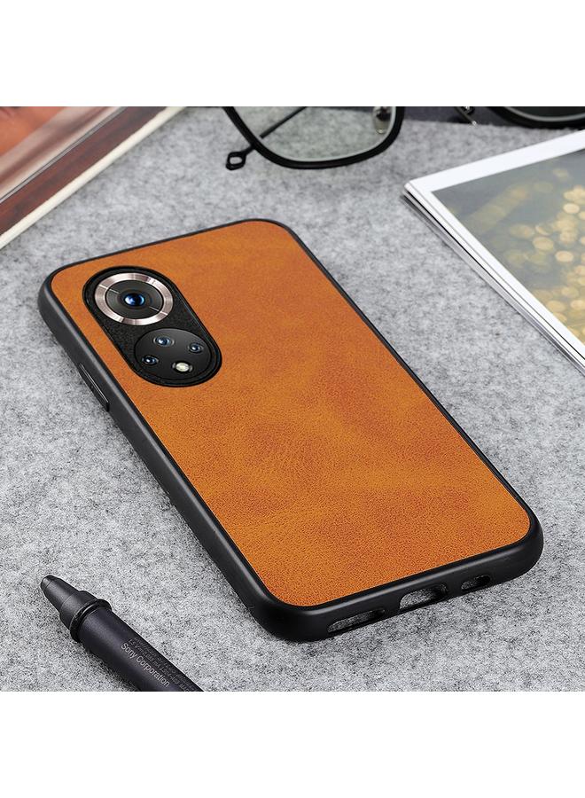 S-TOP Case For Honor 50 Pro Accurate Hole Two-color Calf Texture Shockproof Case - Image 4