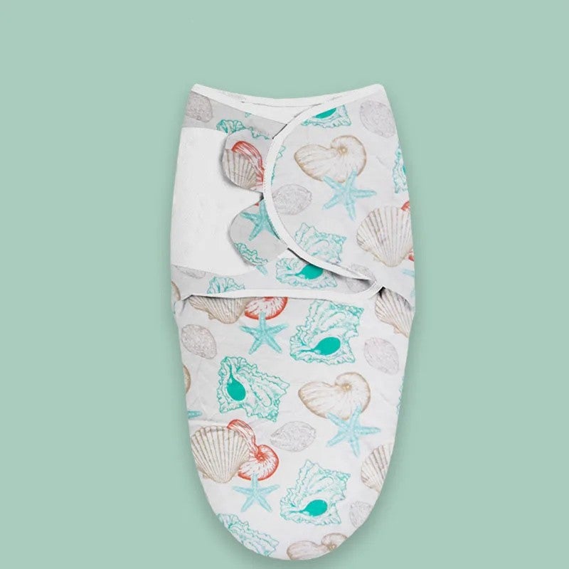Y&D Hot Sales Lines & Leaves Printing Baby Swaddle 2-Pack - 100% Organic Cotton Soft Blankets for Swaddlers, Girls & Boys - Image 4