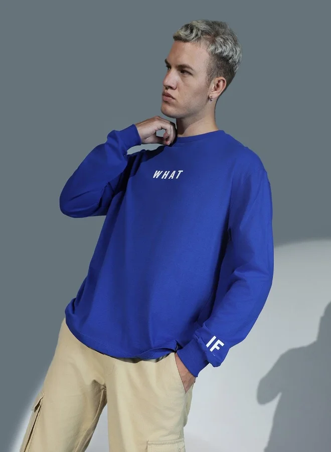 Hubberholme Blue T-Shirt For Men