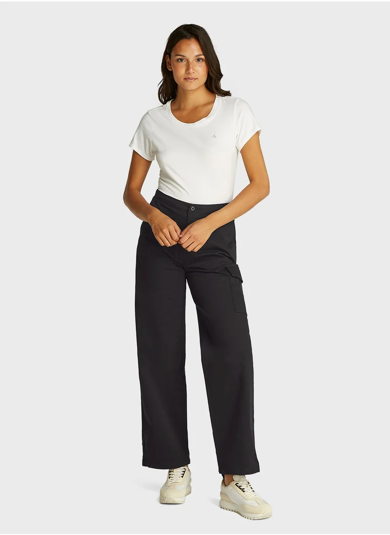 Calvin Klein Jeans Brushed Cotton Cargo Pant
