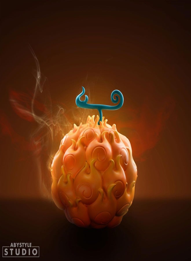 ABYstyle Studio One Piece Officially Licensed Flame-Flame Fruit Mera Mera Nomi Replica 5.1" Collectible Anime Manga Home Room Office Decor Gift - Image 5