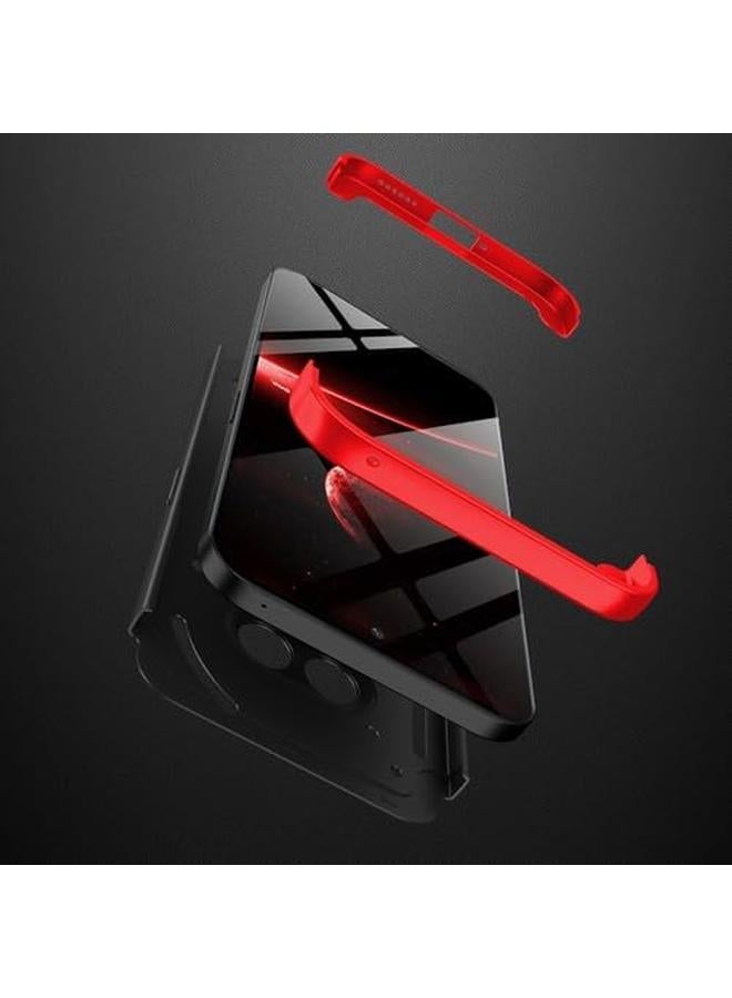 جراب Plus 2 For Nothing Phone 2A وواقي شاشة 360 درجة كامل الجسم مصنوع من مادة بلاستيكية صلبة غطاء خلفي واقي قابل للفصل مقسم نحيف مقاوم للصدمات جراب هاتف مضاد للخدش - Image 4