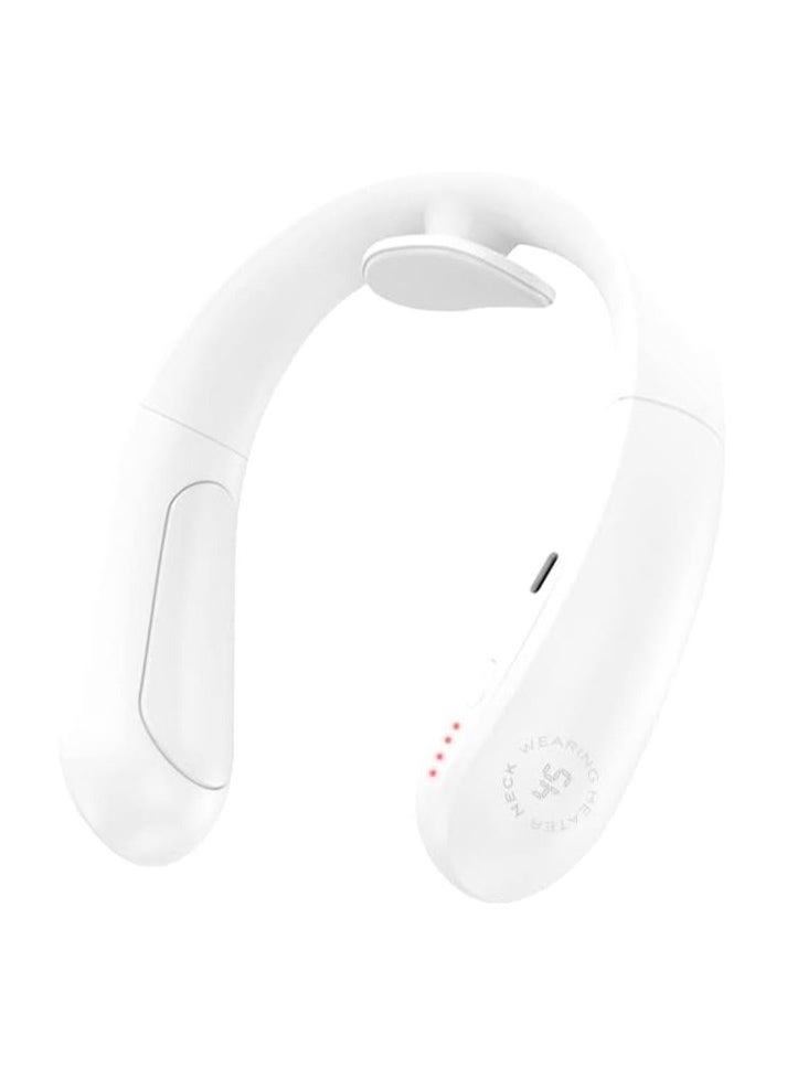 General - Neck Heater Electric Heater Silent Warm Handsfree USB Rechargeable with Temperature Adjustment Remaining Power Display - Image 1
