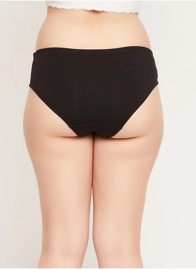 Clovia Clovia Set of 3 - Mid Rise Hipster Panties with Inner Elastic
