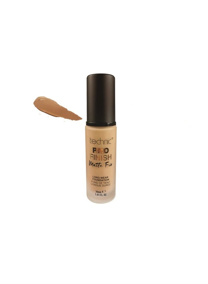 Technic Pro Finish Matte Fix Foundation Honey 30ml - Image 1