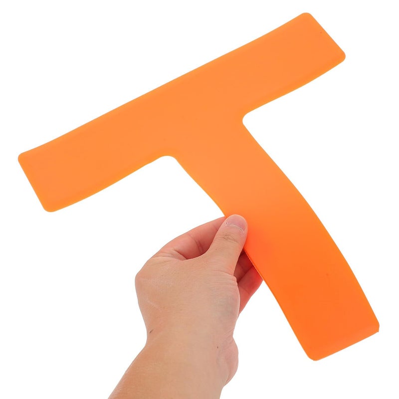 Orange Football Training Spot Markers Set 4pcs Flat Athletic Pads - Image 5