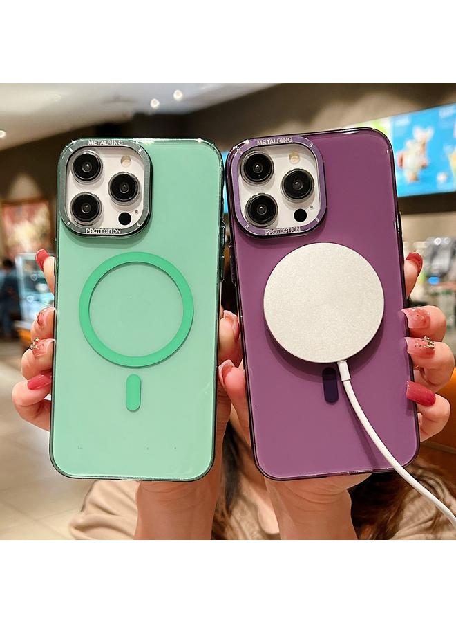 Zaboon Case For iPhone 11 Pro Max Golden Shield HD Transparent MagSafe PC Phone Case - Image 2