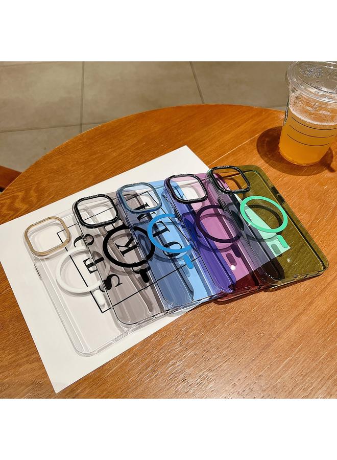 Zaboon Case For iPhone 11 Pro Max Golden Shield HD Transparent MagSafe PC Phone Case - Image 3