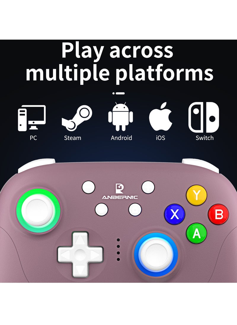 ANBERNIC  - RG P01 High Cost Performance PC Controller PC Steam Switch Android IOS Conductive Rubber Bluetooth Wireless XBOX Layout 600mAh Dual Asymmetric Pendulum Motor - Image 1