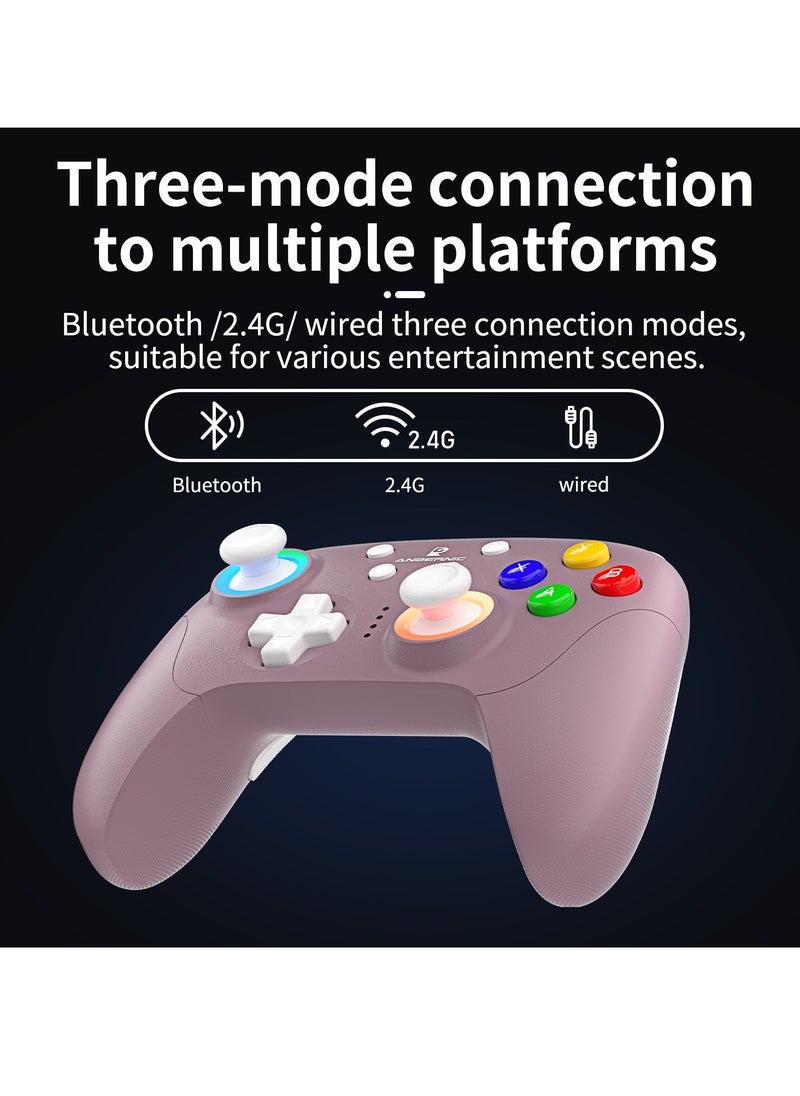 ANBERNIC  - RG P01 High Cost Performance PC Controller PC Steam Switch Android IOS Conductive Rubber Bluetooth Wireless XBOX Layout 600mAh Dual Asymmetric Pendulum Motor - Image 1