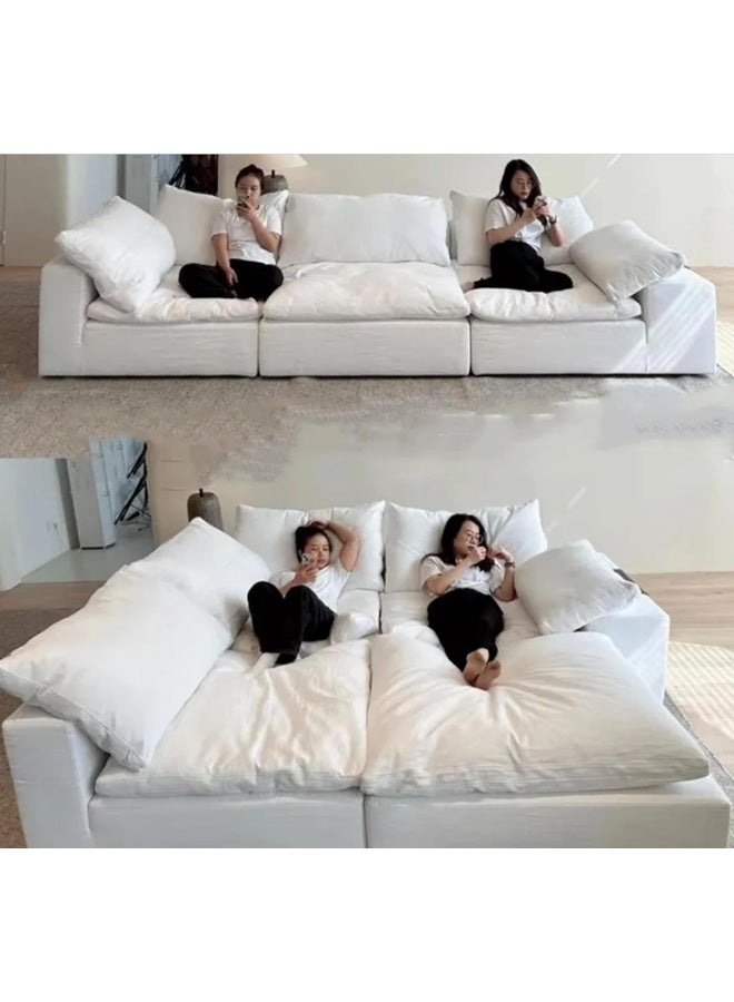 Zayn comforts Modern Living Room Sofa with Soft Dacron-Filled Seats and Versatile Seating Options - Image 4