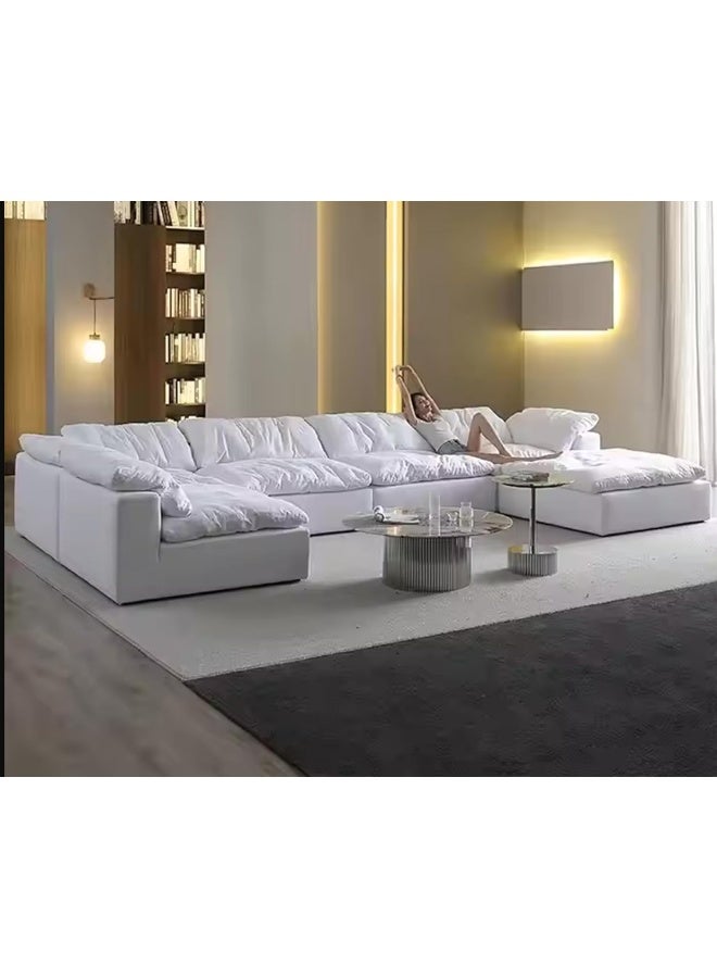 Zayn comforts Modern Living Room Sofa with Soft Dacron-Filled Seats and Versatile Seating Options - Image 1