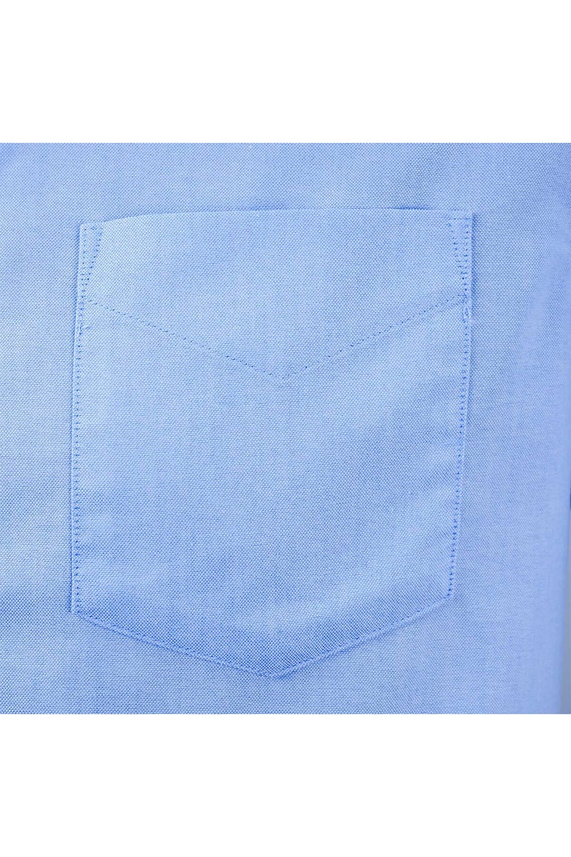 جيوردانو قميص رجالي أزرق بأكمام قصيرة - Image 4